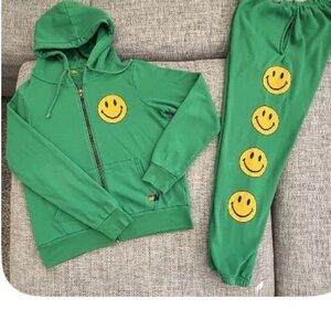 Aviator Nation Green Tag with Logo